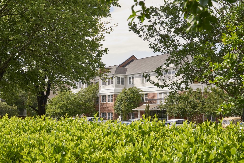 Outside view of Carolina Meadows Apartments