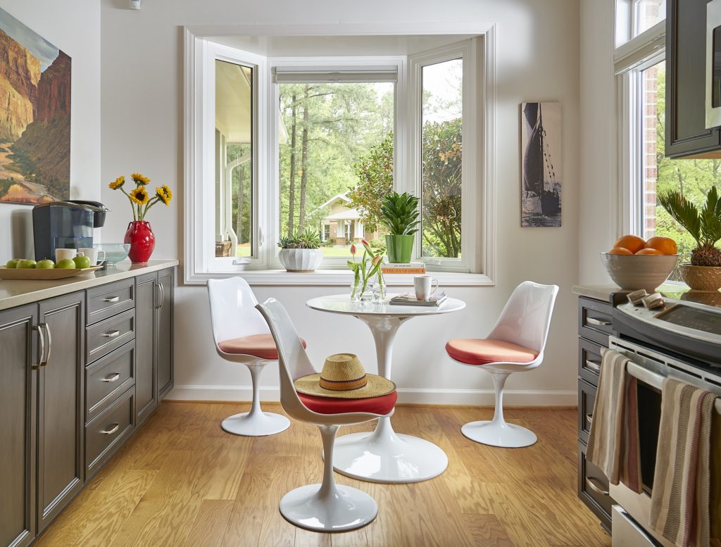 A kitchen inside a Carolina Meadows villa