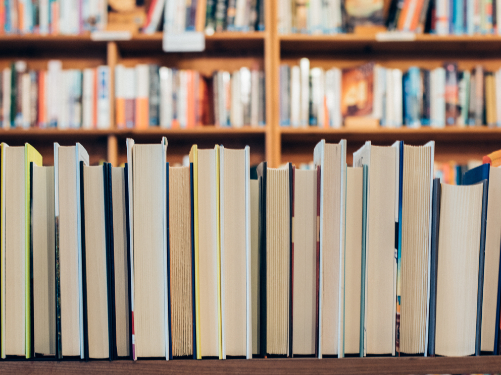 Books in the Carolina Meadows library